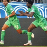 Aké et Baradji ont marqué pour Yverdon, mais cela n'a pas suffi KEYSTONE/VALENTIN FLAURAUD